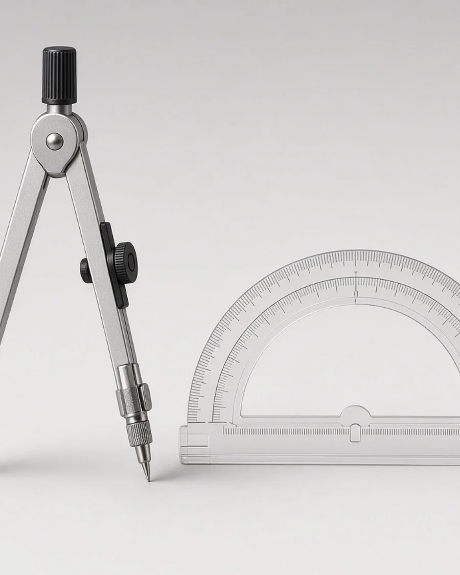 AngleDraw Compass and Protractor Kit