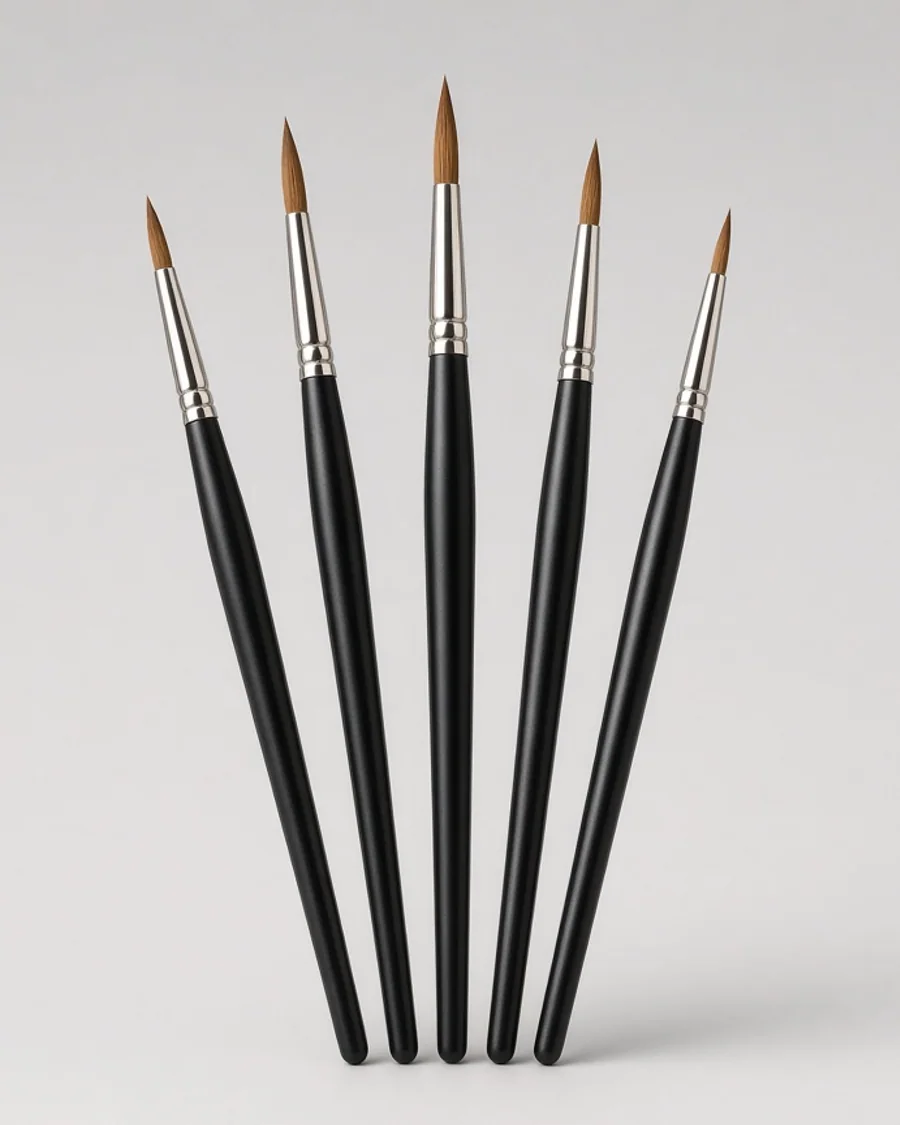 DetailBrush Round Set 5-Count