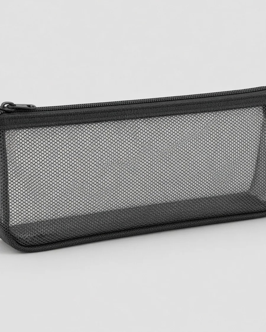 MeshView Pencil Pouch with Zipper