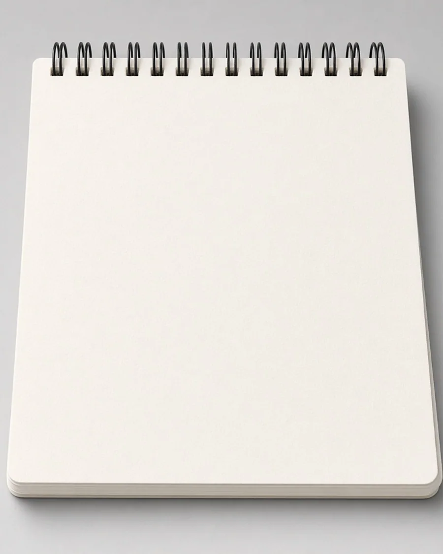 SketchStart Blank Spiral 9x12