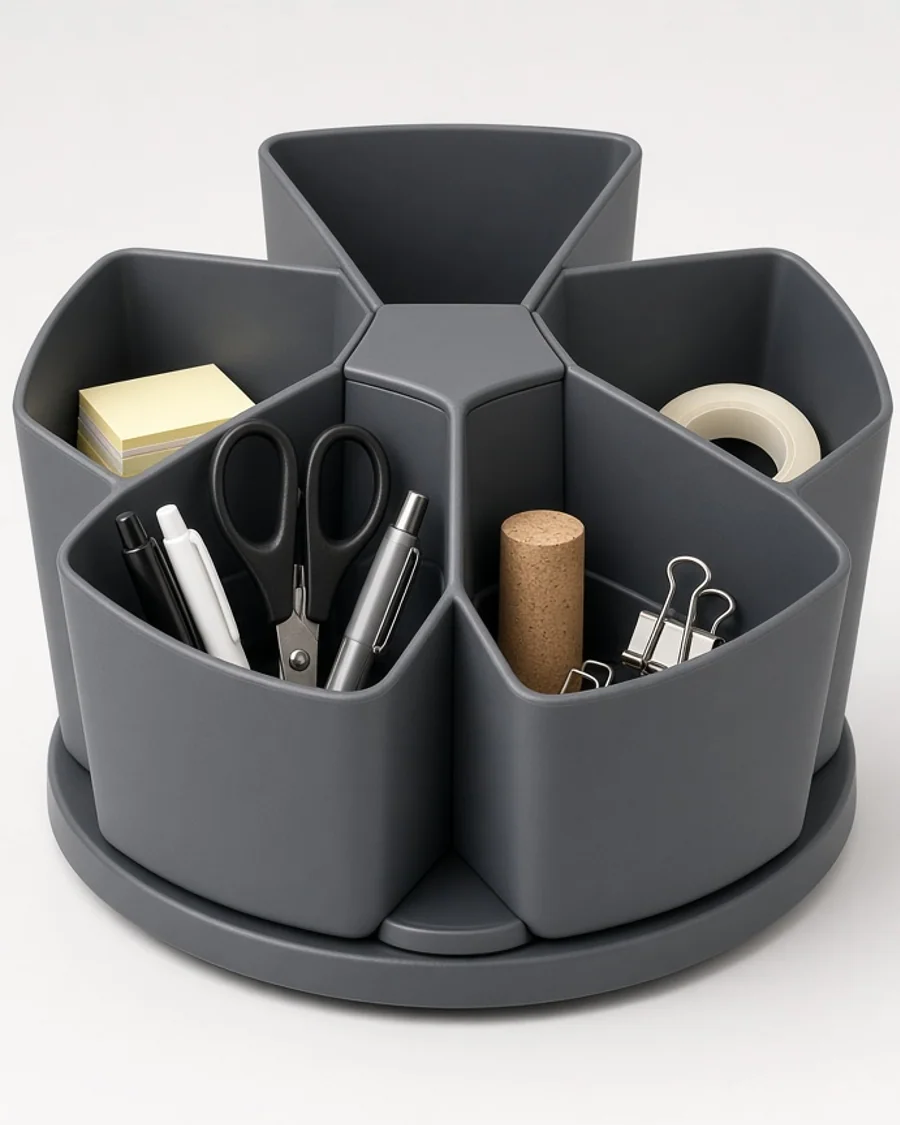 SupplyCaddy Rotating 5-Compartment