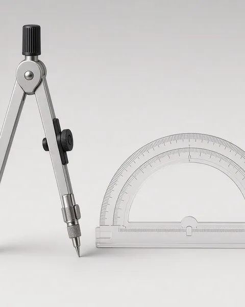 AngleDraw Compass and Protractor Kit