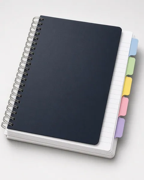 CollegeRule Spiral Notebook 5-Subject