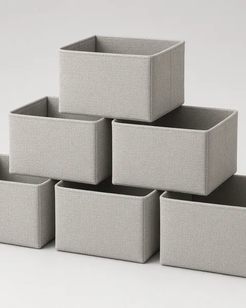 CubbyBin Fabric Storage 6-Pack