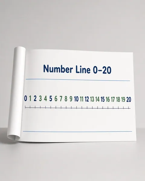 NumberLine Flip Chart 0-20