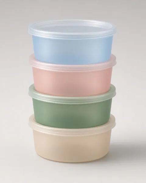 StackTupper Round Snack Cups 4-Count