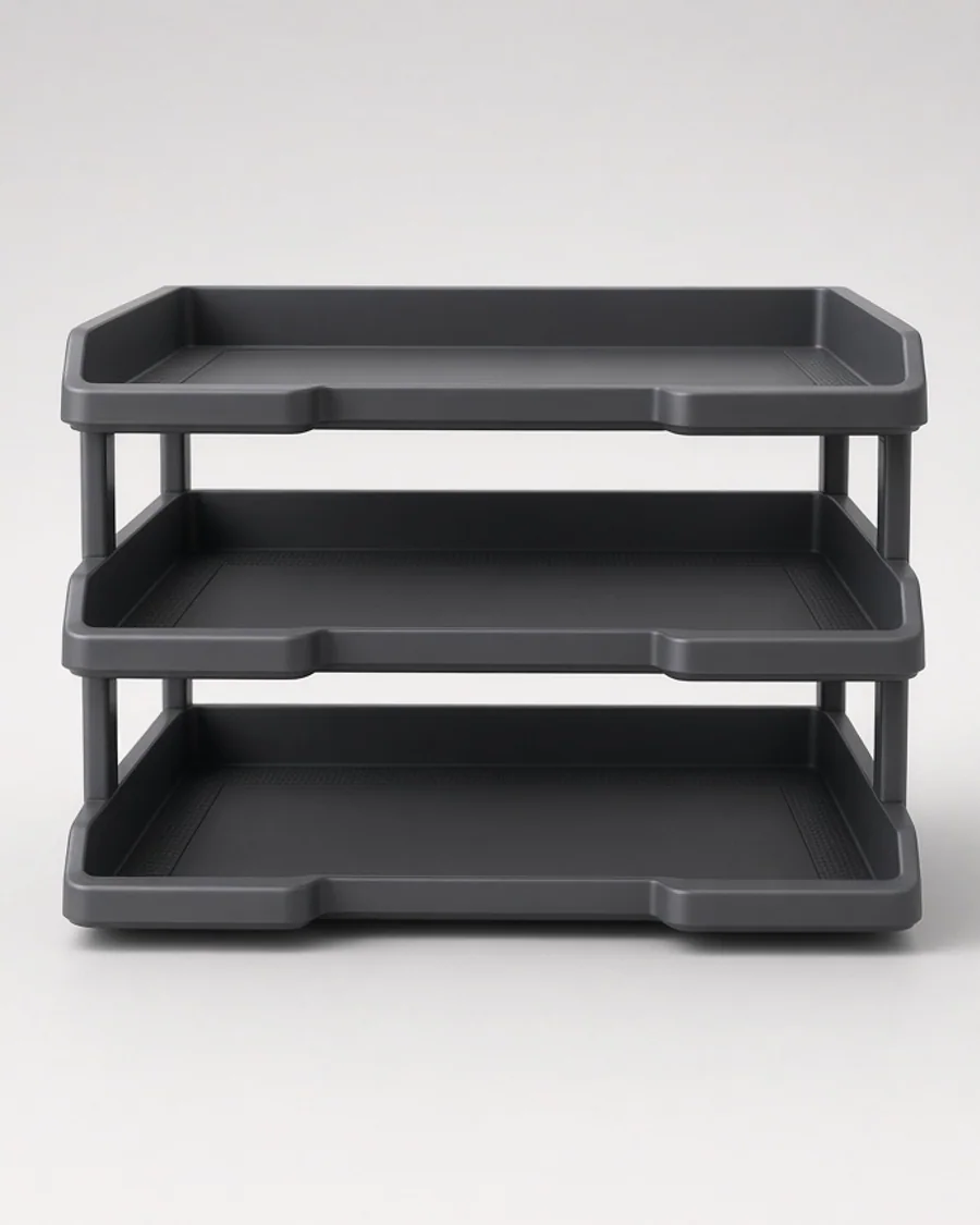 TrayStack Letter Trays 3-Tier